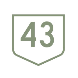 43 North Parts logo