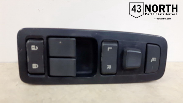 thumbnail image 2 of Chrome Door Switch Panel For Freightliner Trucks - Driver Side 3-Opening Replacement 2 of 6